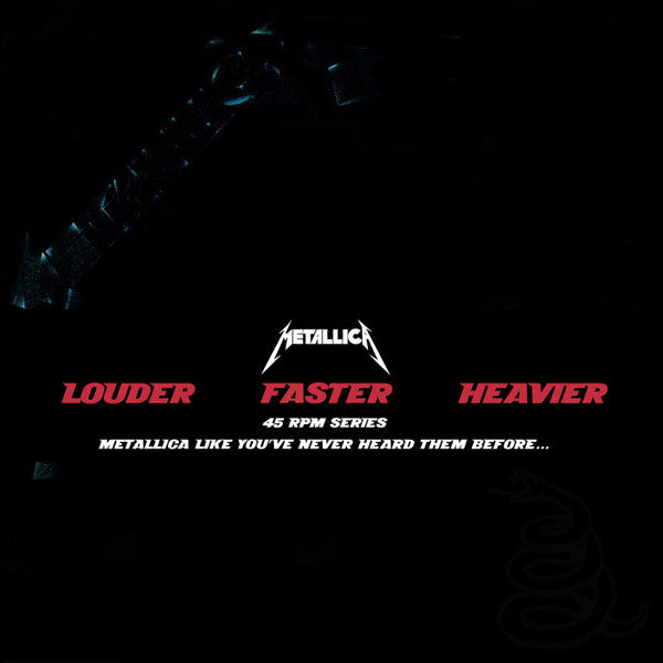 Metallica – Metallica - 4 x 180 GRAM VINYL LP BOX SET HALF SPEED MASTER Edition