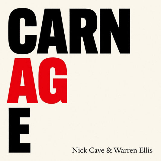 Nick Cave & Warren Ellis - Carnage - VINYL LP