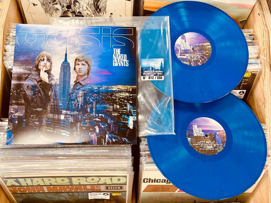 Oasis –  The Naked Giants - 2 x BLUE COLOURED VINYL LP