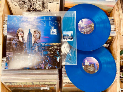 Oasis –  The Naked Giants - 2 x BLUE COLOURED VINYL LP