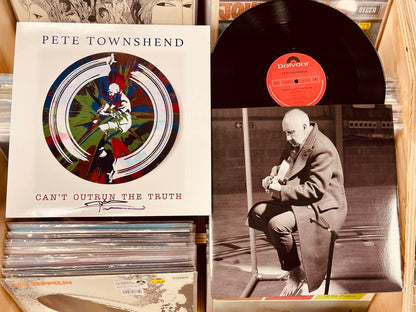 Pete Townshend – Can't Outrun The Truth - SIGNED issue VINYL 12"