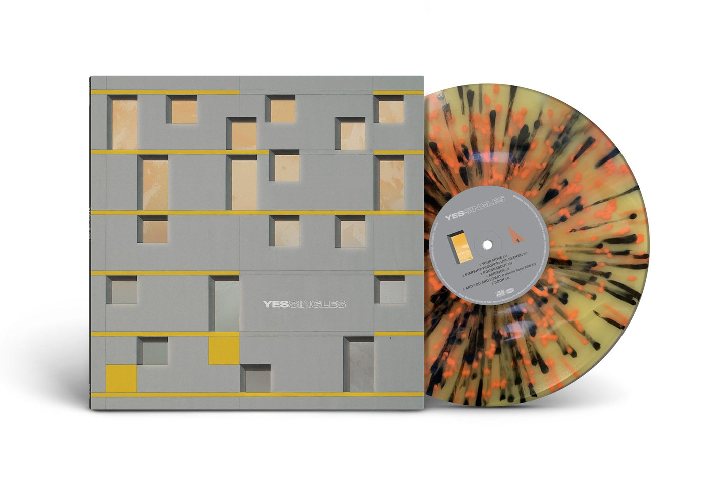 Yes - Yessingles (ROCKTOBER) (Yellow/Orange/Black Splatter Vinyl) Vinyl